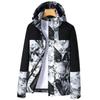 Autumn Waterproof Windproof Hooded Jacket - Unisex Color Block Thin Mountaineering Outerwear