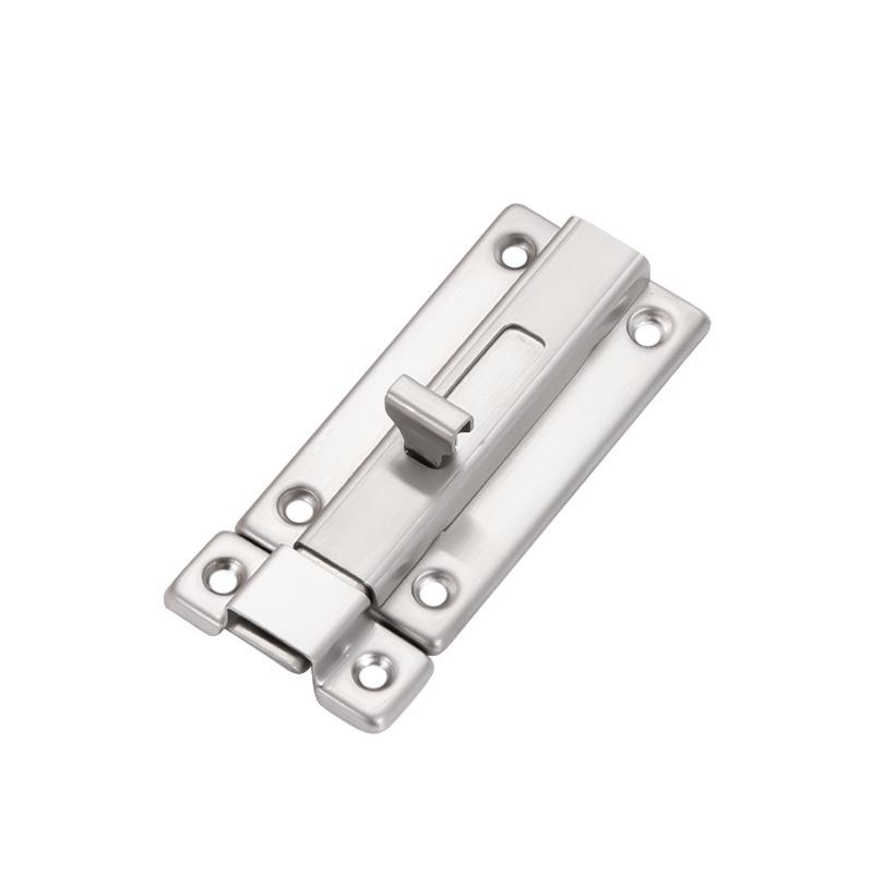 304 Stainless Steel Double Head Bolt for Bedroom or Toilet Door - 2, 3, 4 inch