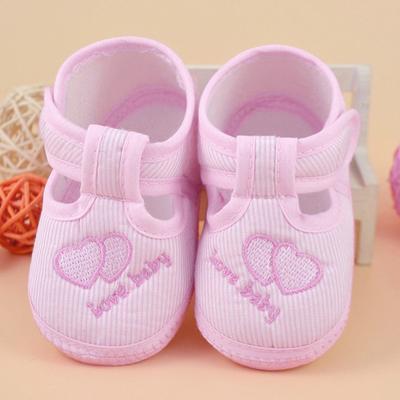 Newborn Girl Boy Soft Sole Crib Toddler Shoes Canvas  