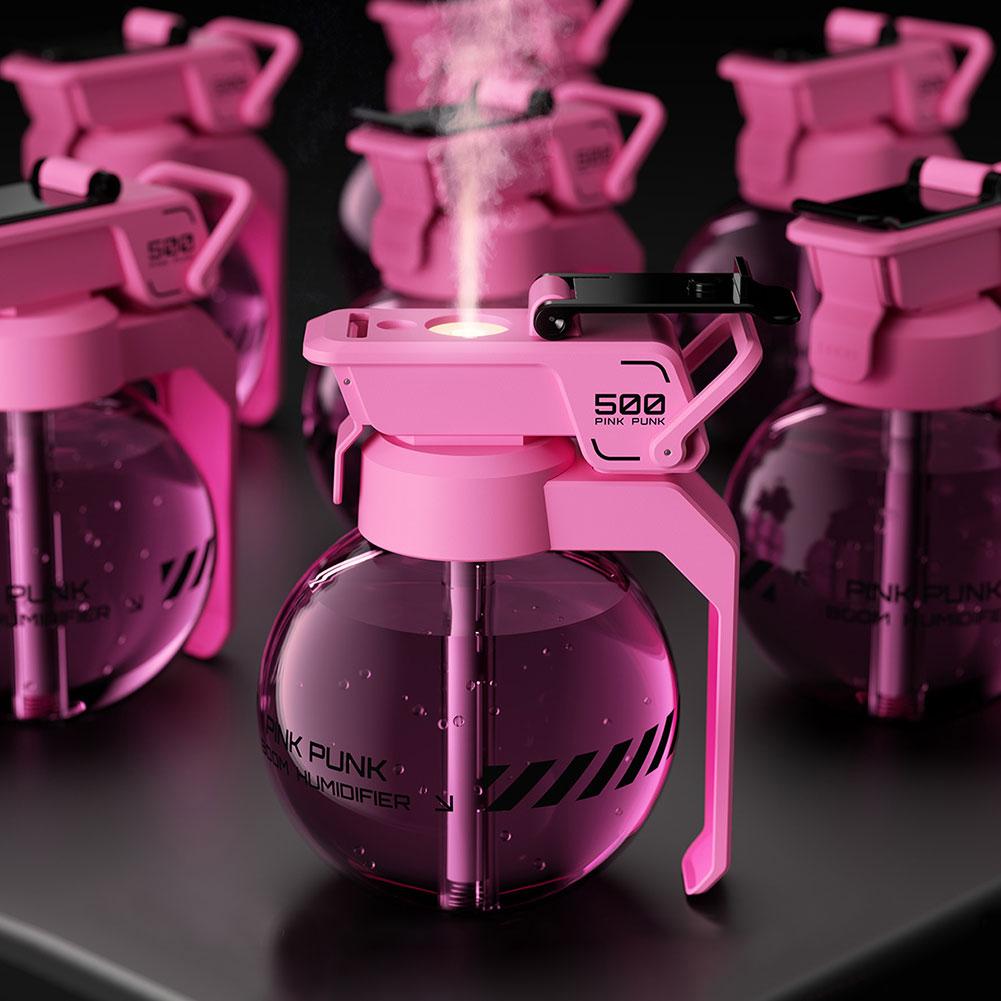 Grenade Air Humidifier Decorative Aromatherapy Diffuser Air Diffuser Humidifier for Bedroom Home Office Creative Gift