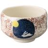 Matcha Small Bowl with Moon Rabbit Mino Made In Japan Ale-net Bowl, Design, Ceramic, Ware,