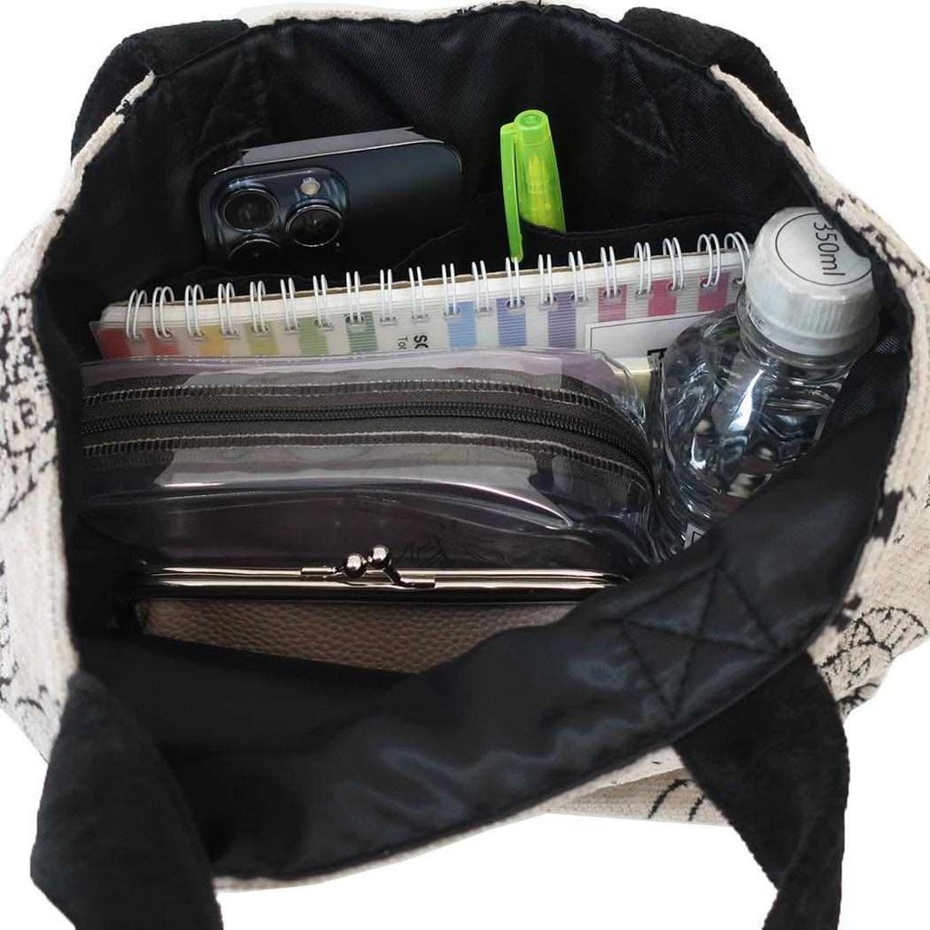 Marushin Lisa Larson Cat Bag H26 x W32 x D15cm (6905013400) Approx. (excluding handles)