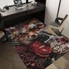 1pc Fox Flowers Carpet Anti Slip Polyester Floor Mat for office.Bedroom