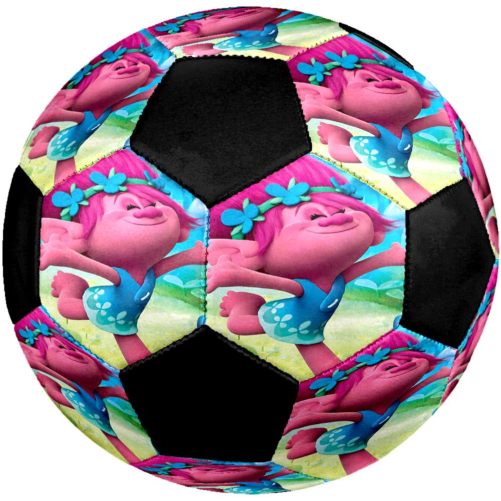 Trolls Theme Size 5 Soccer Ball, Suitable for Both Indoor and Outdoor Matches, a Gift Suitable for Everyone.