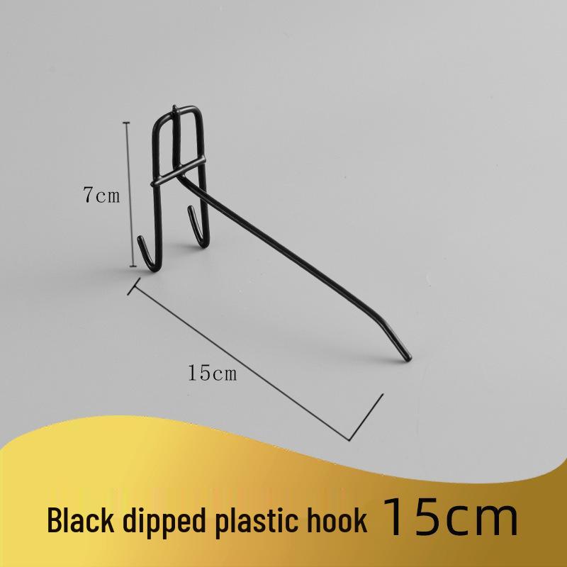 Black Iron Mesh Jewelry Photo Display Grid