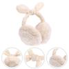 Lovely Bowknot Winter Warm Earmuff Folding Ear Warmer Portable Earcaps
