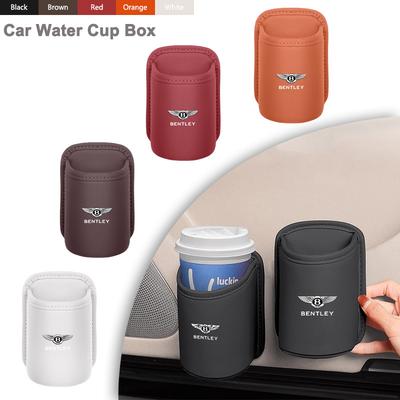 New Car Door/Seat Back Water Cup Box Drink Storage Bottle Rack For Bentley Continental GT MULLINER Bentayga Flying Hurtling Spur