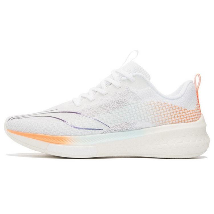 New LiNing Red Hare 5 Pro Anti Slip Wear Resistant Low Top Running Shoes Women's Standard White ARMS004-7