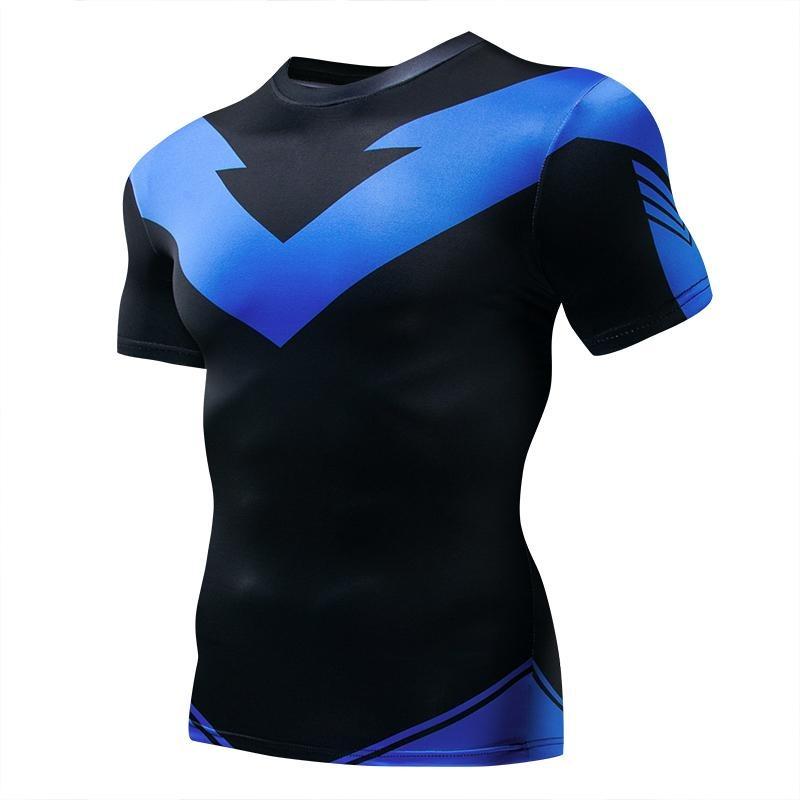 Herren Mode 3D Gedrucktes Herren T-Shirt Rundhals Kurzarm Trendige Streetwear