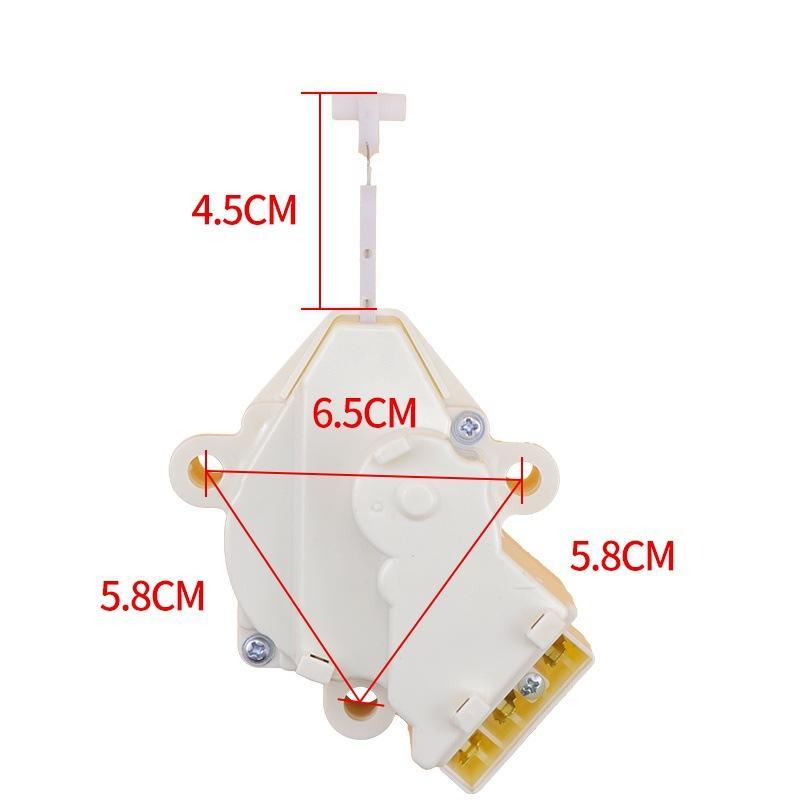 Double Stroke Tractor Drain Valve Motor 220V Shockproof Durable Spare Part for Residential Washing Machine Repair
