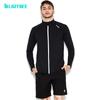 Mens Long Sleeve Separated Wetsuit Surfing Diving Snorkeling UV Protection Water Sports Winter