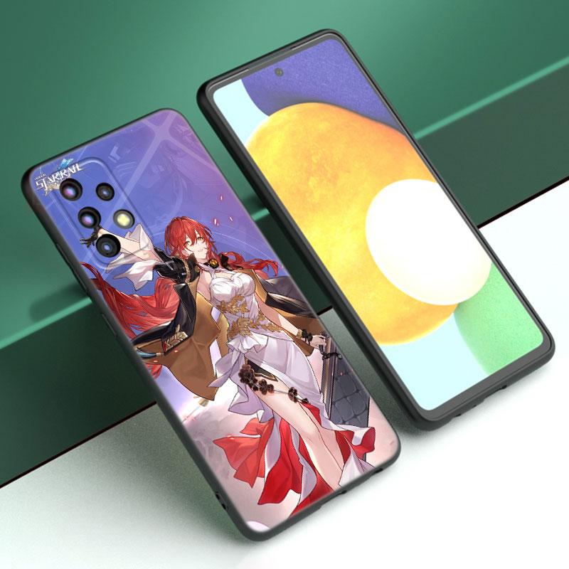 

Чохол для гри Honkai Star Rail для Samsung A13 A22 A24 A32 A23 A25 A34 A35 A52S A53 A54 A55 A73 5G A12 A14 A15 A31 A33 A50 A51 A72 Samsung A73 5G