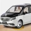 AAYS1 Key Control 1:24 Maybachs VITO VS680 MPV Alloy Luxy Car Model Diecasts Metal Vehicles Car Model Simulation Sound Light Kids Gift