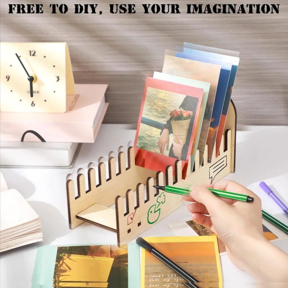 Detachable Business Card Storage Rack DIY Multipurpose Brochure Holder  Art Prints Display