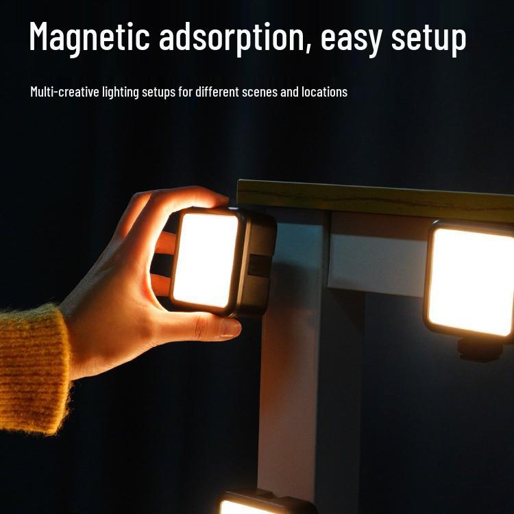 Ulanzi VL49 RGB Portable Mini Fill Light for Photography, Live Streaming, and Selfie Cameras
