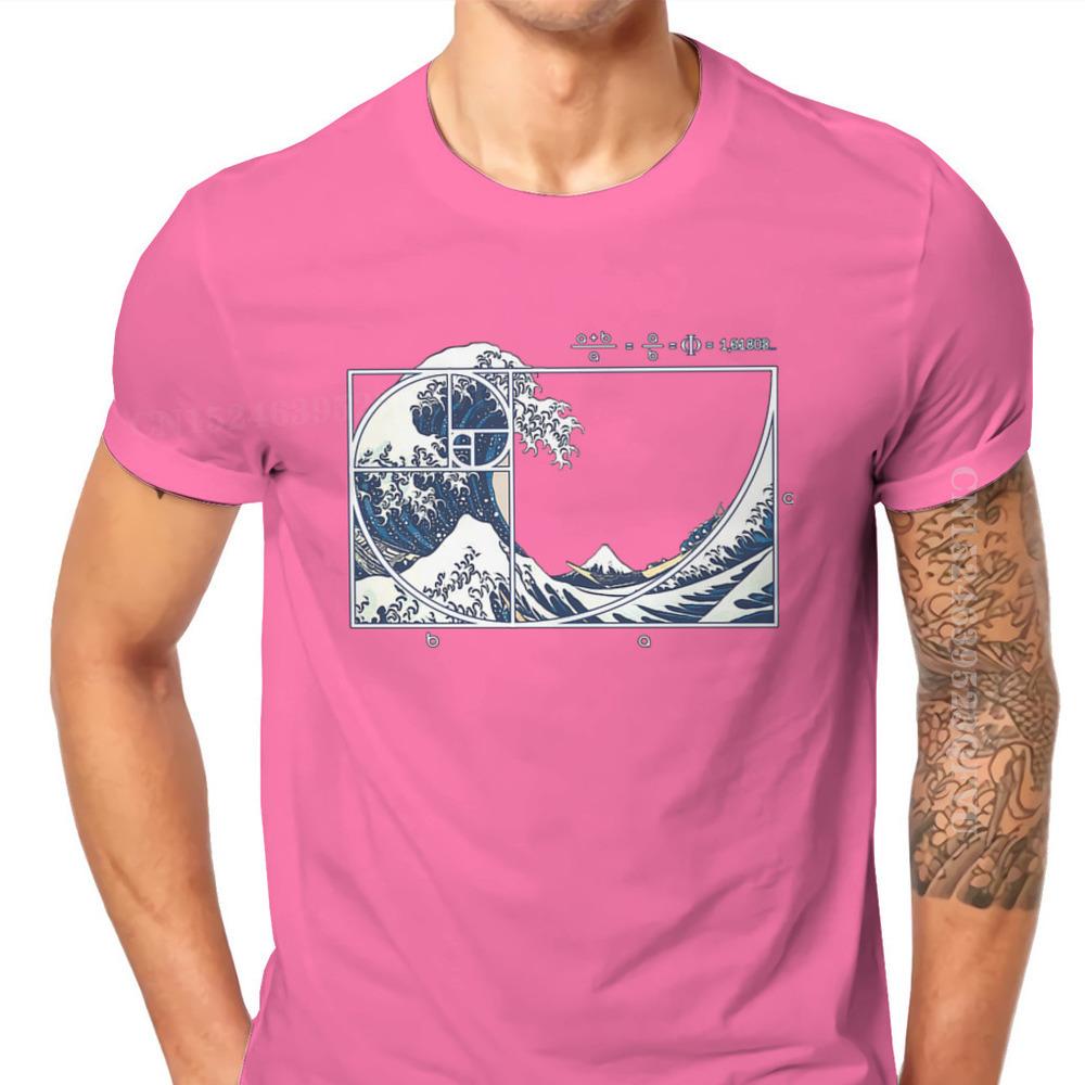 Math Mathematics Meme The Great Fibonacci Wave Tshirts Vintage Designer Unisex Streetwear Clothing Tops Cotton Retro T Shirt