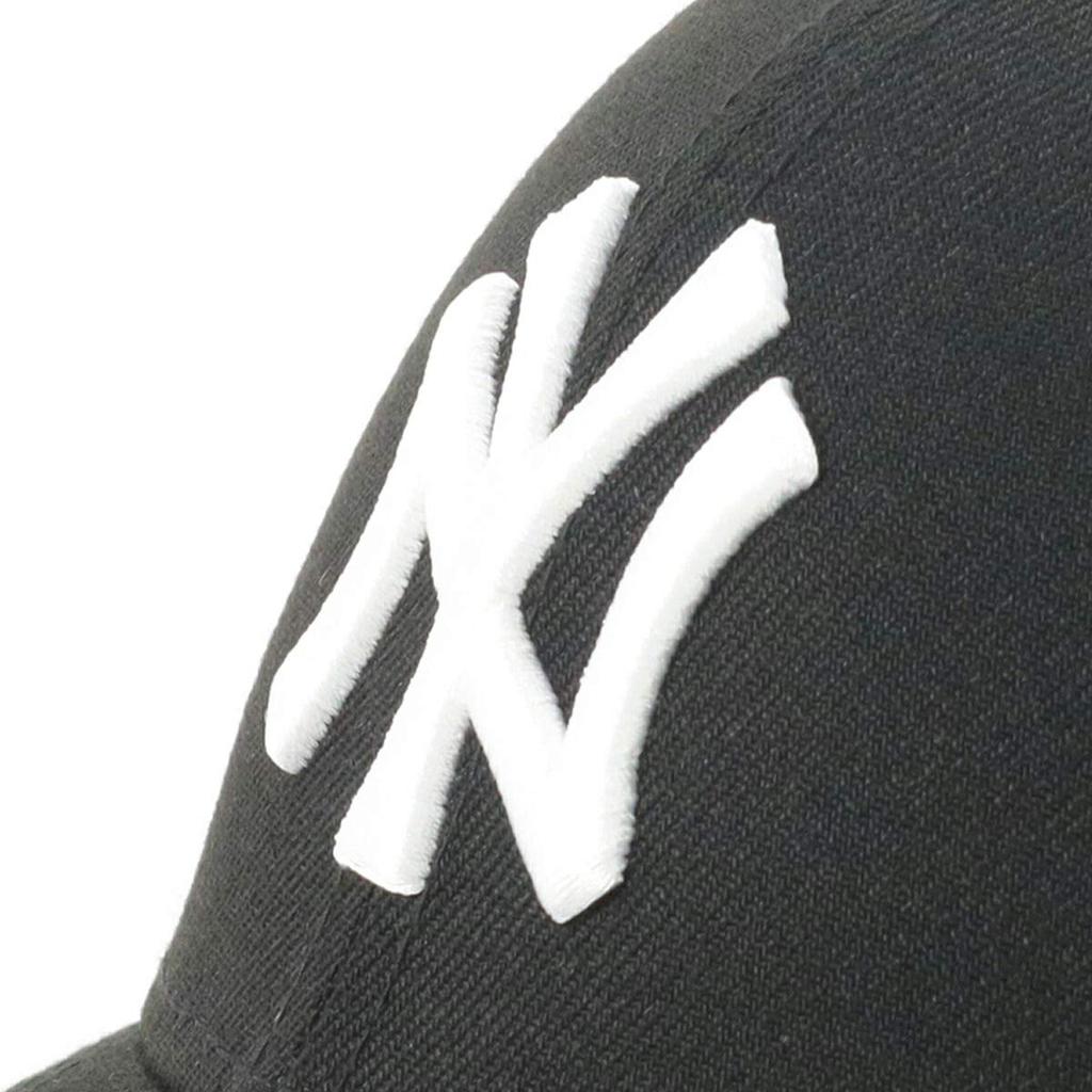 [New Era] MLB Cap Low Profile NY BlackWhite FREE LP950 NEYYAN BLK SWHI 25J
