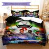 Ghostbusters Pattern Bedding Quilt Set Quilt Cover Pillowcase Home Decoration Gift (1 * Duvet Cover + 2 * Pillowcase, Without Core)