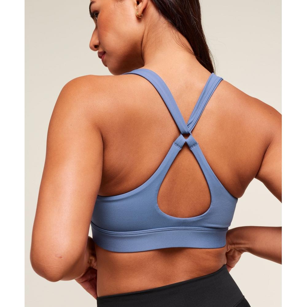 GymshArk Peek A Boo Sports brA Worn Blue b8A5z Udr1