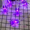 LED Halloween String Lights - Pumpkin, Ghost, and Skull Shaped Decorative Lights for Festive Party Atmosphere