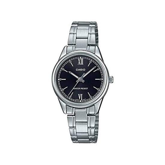 

[Casio] Casio Standard Ladies LTP-V005D-1B2 Watch Kids Children Girls Cheap Casio Chipkashi Analog Silver Black [Товар]