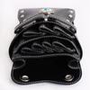 Barber Scissors Bag Hairstylist Waist Bag 7 Slot Detachable Scissor Holder Bag PU Leather Tool Bag for Scissor Hair