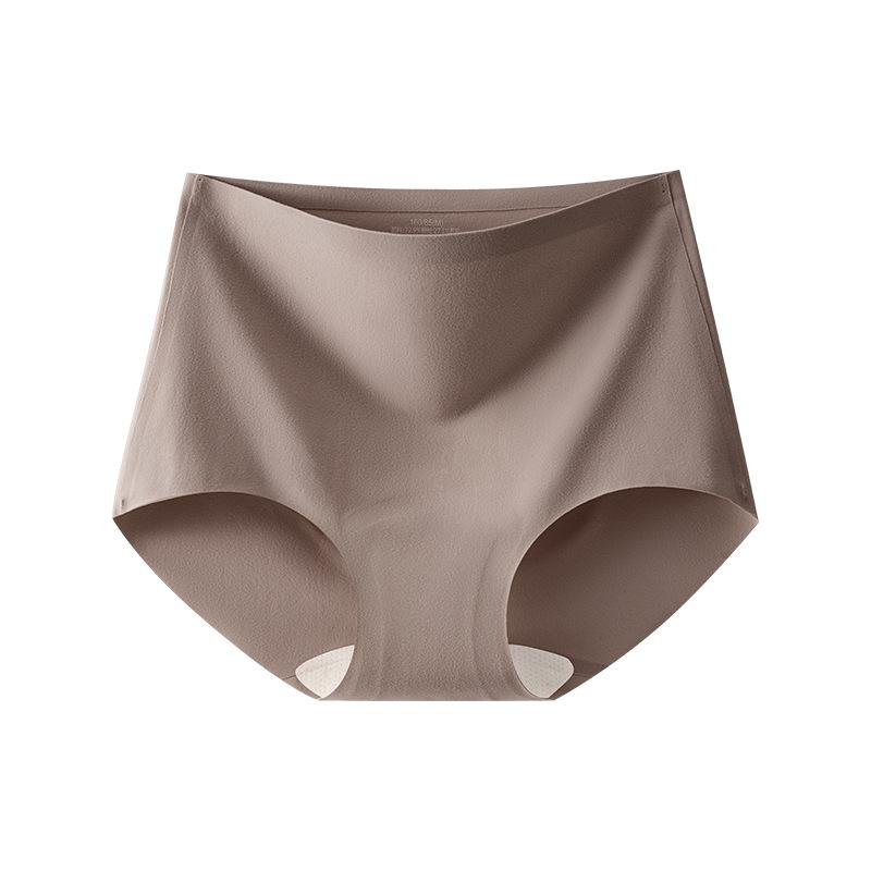 

Женские осенне-зимние трусы для йоги с высокой талией, антибактериальные 10A, с удлиненной ластовицей, бесшовное нижнее белье XL серый