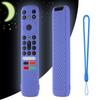 Custodia in silicone compatibile per TCL RC902V FMR4 FAR2 FMR1 TV Protezione per telecomando vocale con cordino