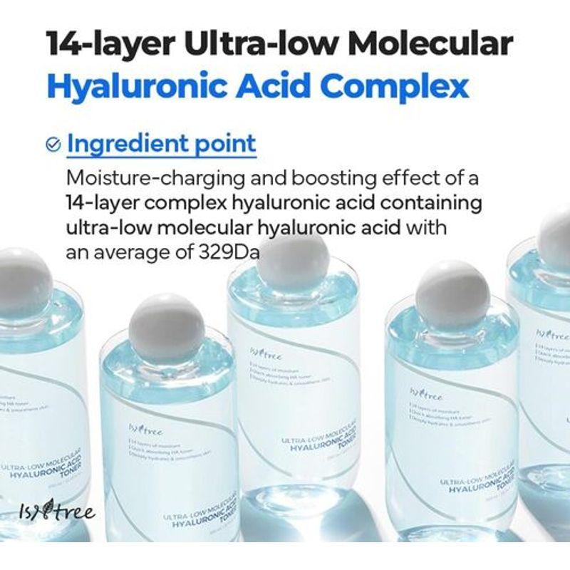 [Isntree] Ultra-Low Molecular Hyaluronic Acid Toner 300ml