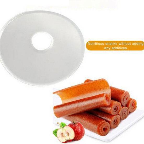 Kitchen Round Anti Leakage Food Dryer Roll-up Sheet Fruit Dehydrator Accessories