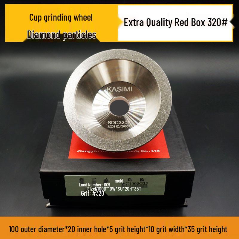 Alloy Diamond Grinding Wheel for U2 Grinder - Ideal for Tungsten Steel, Hard Alloy, Ceramic, and CBN.
