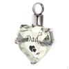 Cremation Jewelry Ash Urn Pendant Keepsake