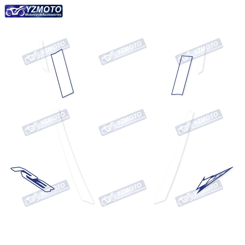 For YAMAHA YZF-R3 YZF R3 2019 2020 2021 2022 Motorcycle Sticker Fuel Tank Engine Logo Fairing Windshield Helmet Decal Stickers