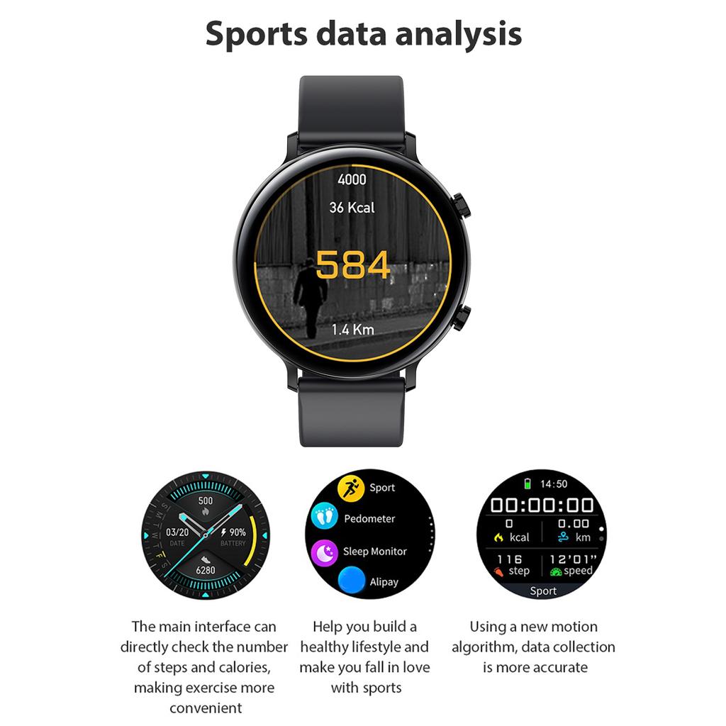 Buy Fashion Smartwatch Sports Bracelet Fitness Healthy Monitoring Call at  affordable prices — free shipping, real reviews with photos — Joom