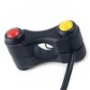 2 Push Buttons Switch Red Yellow 12V 1pcs 22mm ATV Handlebar