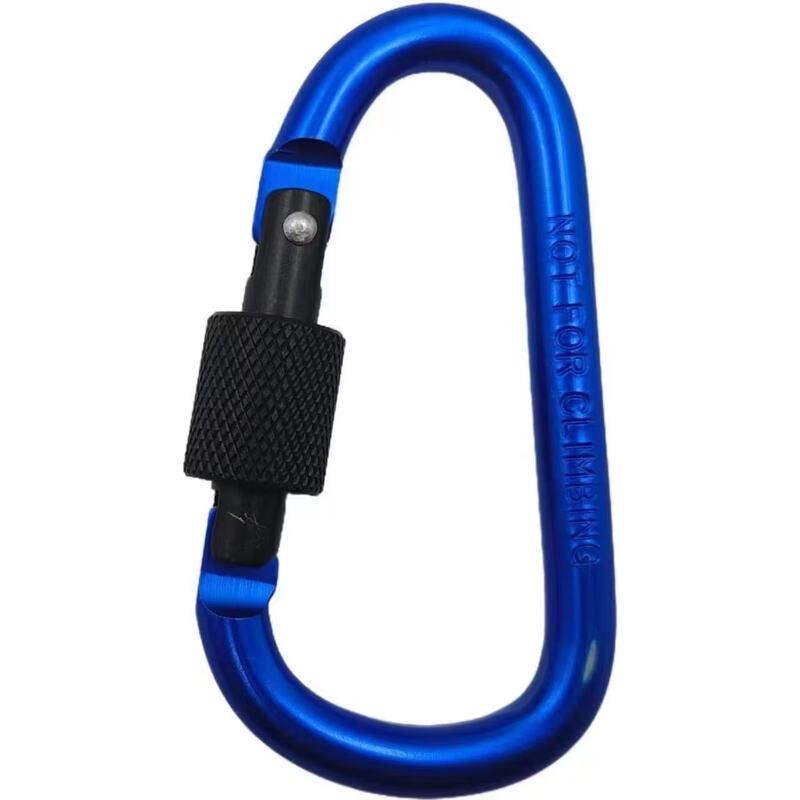 Brangdy Heavy-Duty Colorful Aluminum Screwgate Carabiner