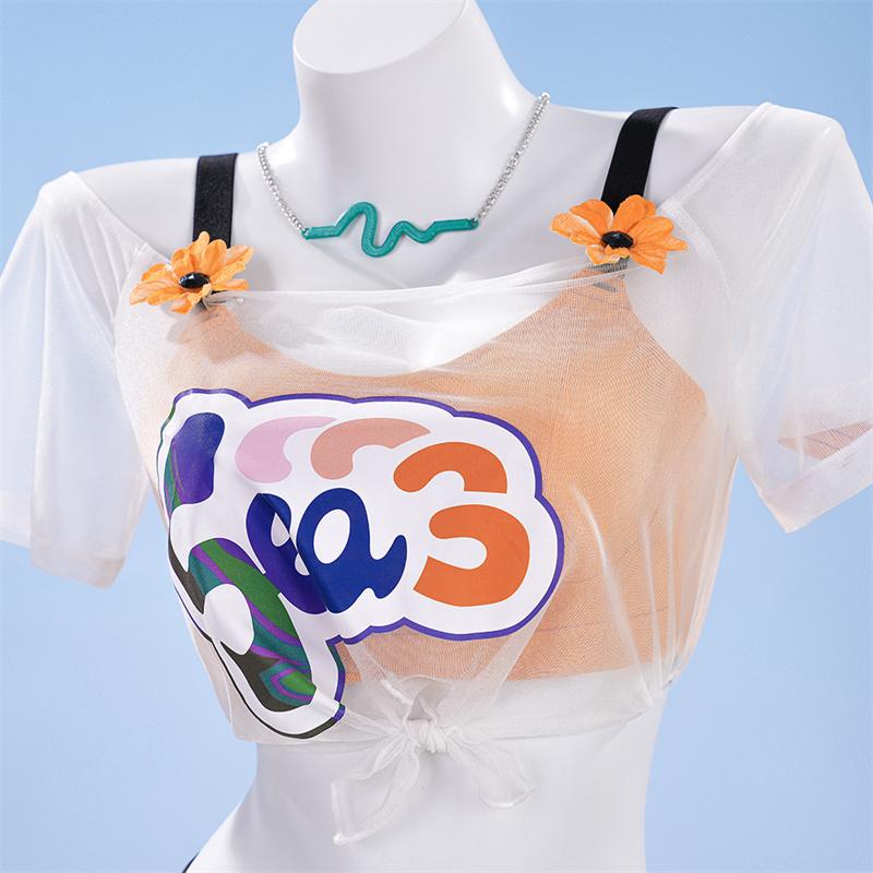 Jeu Zenless Zone Zero Belle Été Costume Cosplay Protagoniste Féminine Maillot de Bain Belle Femmes Halloween Jeu de Rôle Skin