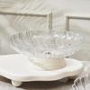 Wutuo Light Luxury Shell Design High-Footed Fruit Plate