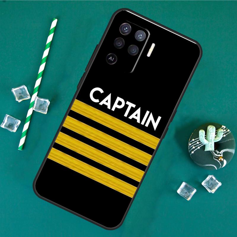 

Airplane Pilot Epaulette Case For Oppo A17 A15 A40 A60 A80 A16 A76 A96 A18 A38 A58 A78 A98 A91 A57 A74 A94 A54S Cover OPPO A78 4G