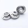 Aluminum Alloy Flange Coupling 5/6/6.35/7/8/9/10~22MM Hole-Keyway 50MM Rigid Transmission Shaft Connection