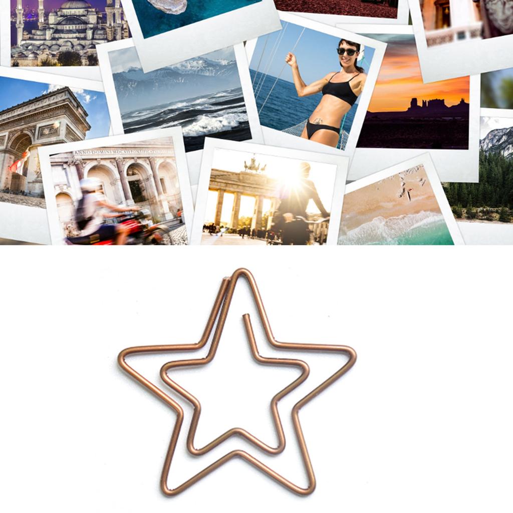 100Pcs Nette Papier Clips Retro Weihnachten Stil Exquisite Farbe Breite Anwendung Kinder Papier Clips für