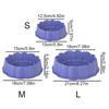 Dog Bowl Set Feeding Water Portable Dishes Puppy Food Pet 3 Sizes DogCentre