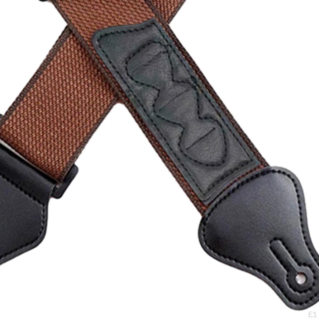 Acoustic Guitar Strap with Picks, Shoulder Straps Belts for