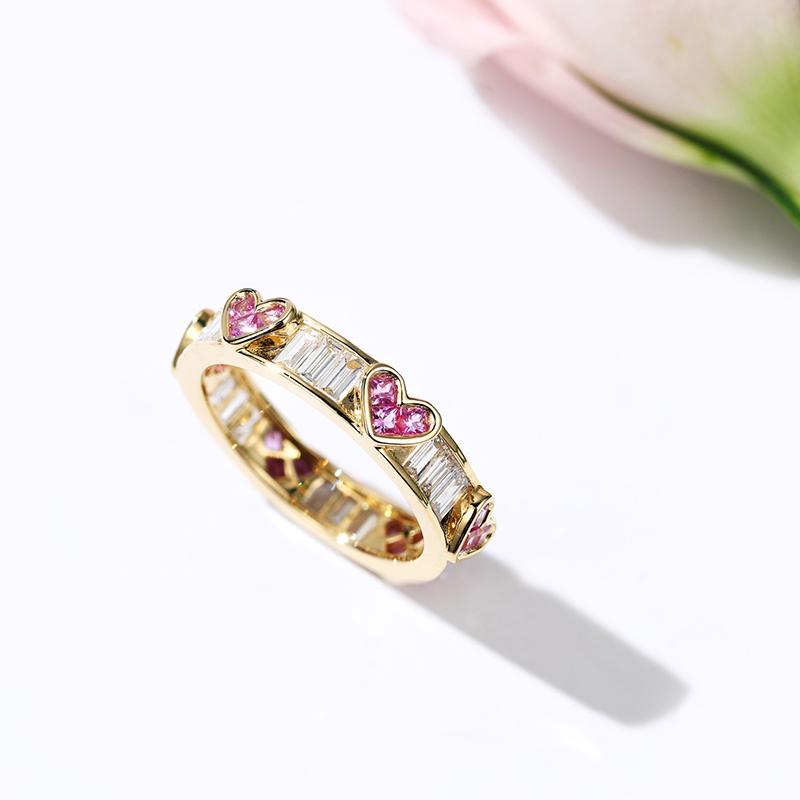 

Unique Design Lucky Leaves Orange Cz Gothic Black Gold Hollow Parties Boho Jewelry Vintage Rings For Women New 10