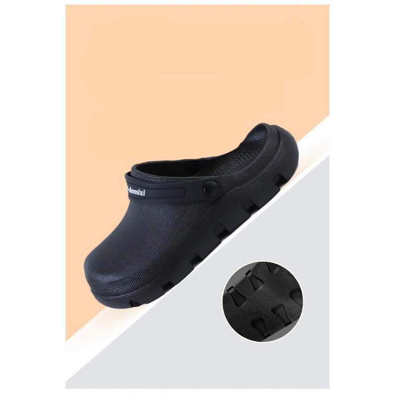 Men Women EVA Chef Shoes Non Slip Waterproof Oil Proof Shoes Comfortable Workers Slippers Outdoor Fishing Shoe