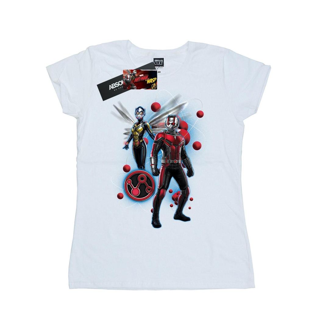 Marvel Womens/Ladies Ant-Man And The Wasp Particle Pose Cotton T-Shirt
