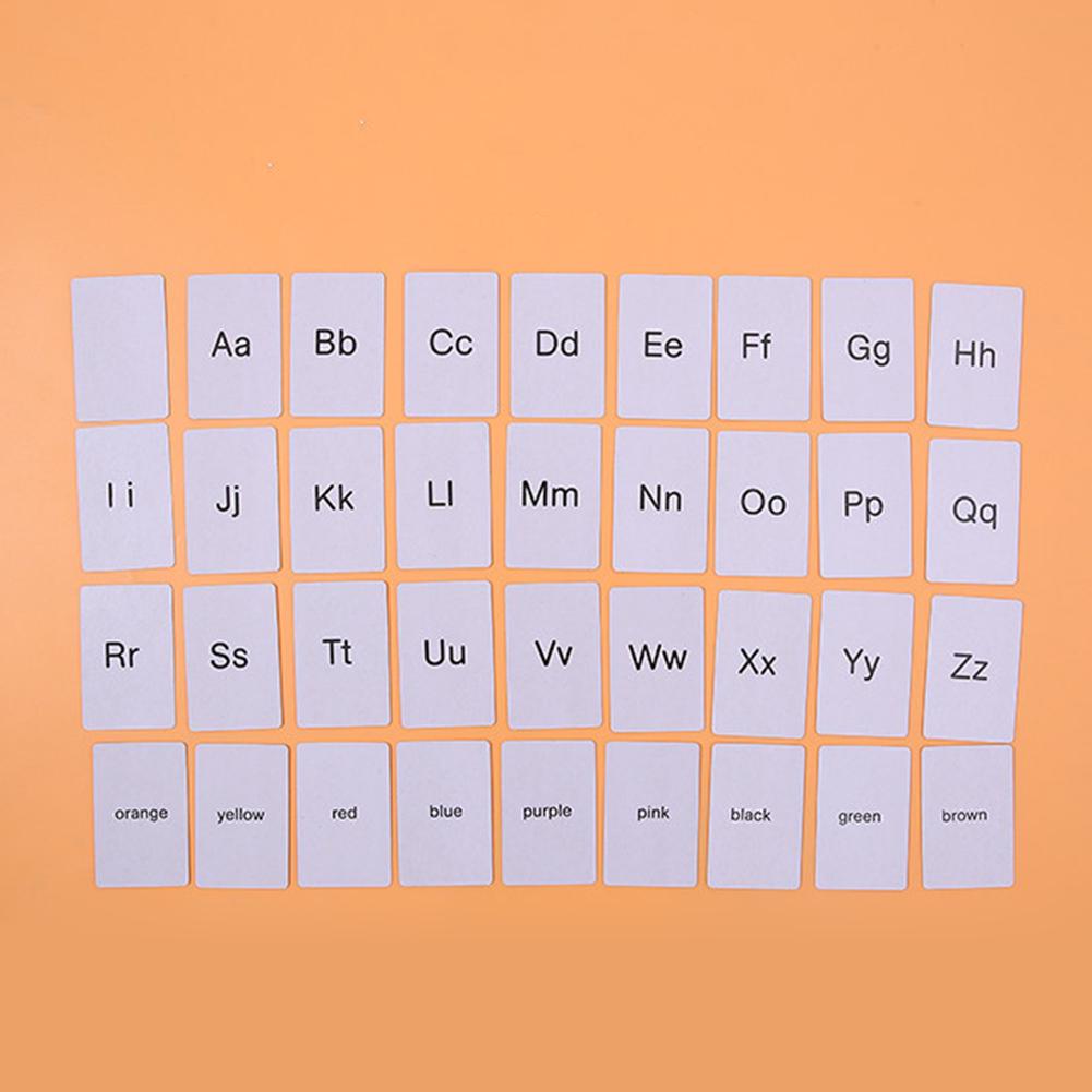 2ks Abeceda Flashcard Výuková angličtina Děti čísla