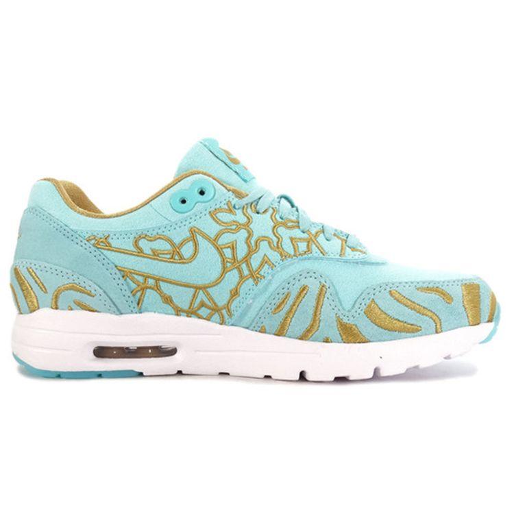 Nike Wmns Air Max 1 Ultra LOTC QS Island Green Flat Gold 747105-300