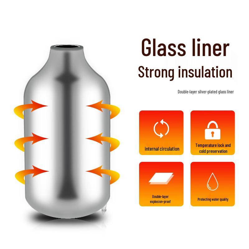 Ting Le Large Capacity Stainless Steel Insulated Thermos with Handle