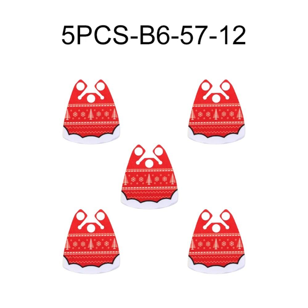 Winter City View Merry Christmas Decoration Flower Wreath Building Blocks House Home Santa Claus Figures Snow Window Bricks Toys